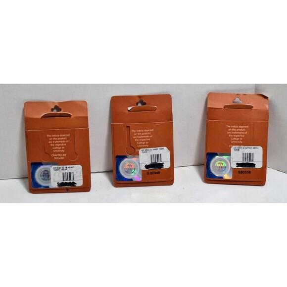 TEXAS LONGHORNS UT STERLING SILVER CHARM LOT FAILTE IRELAND CRAFTED BY SOLVAR - Picture 6 of 8